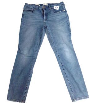 Universal Thread Women's High Rise Skinny Blue Denim Jeans Size 16/33R
